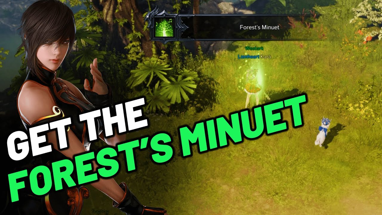 Lost Ark How To Get The Forest's Minuet | Lullaby Island Guide