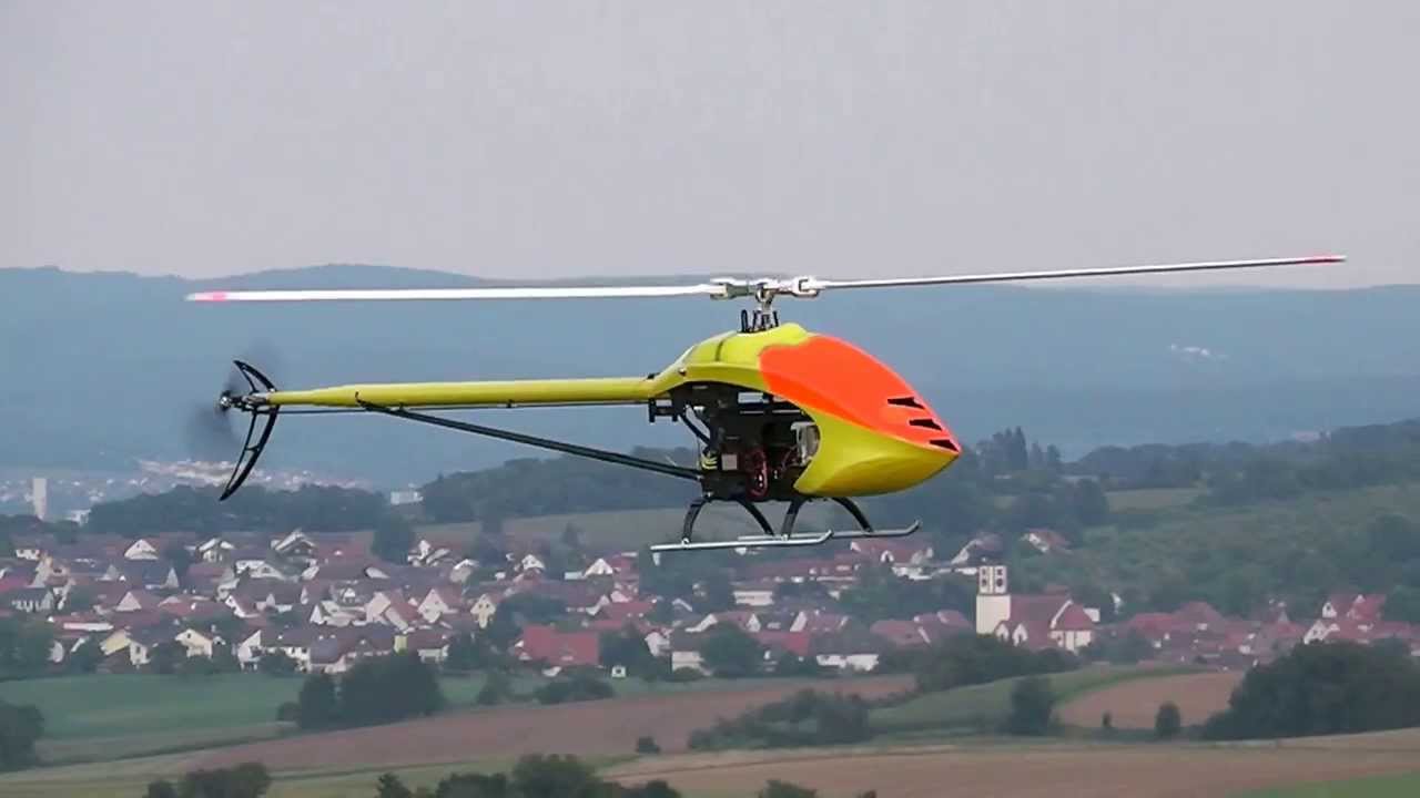 2,20m 3D-Heli - Flug 12 (bildstabilisiert)