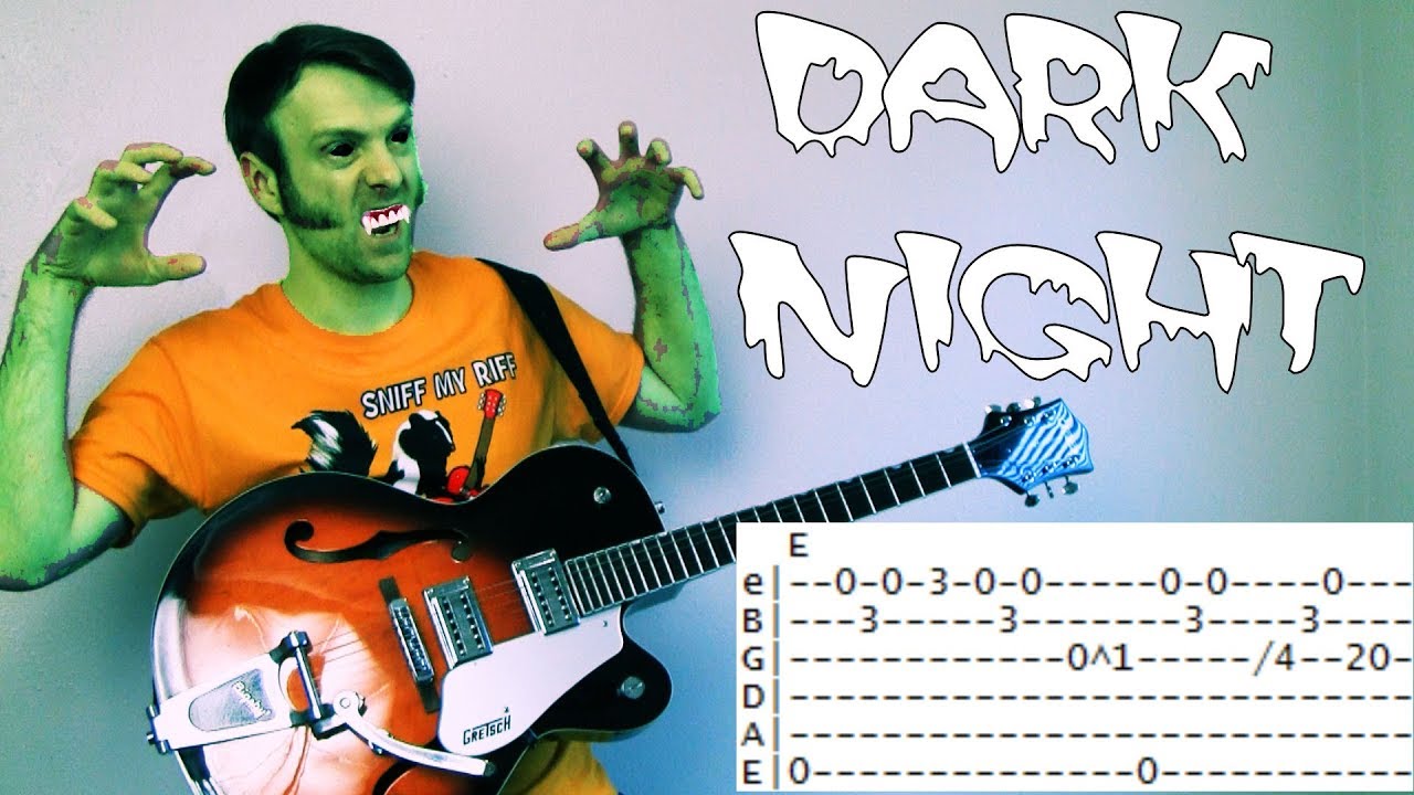 The Blasters Dark Night Guitar tab & chords From Dusk Till Dawn Soundtrack  - YouTube