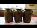 Солёные (квашеные)  баклажаны на зиму. Pickled egglant.