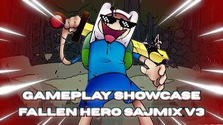 Fallen Hero Sajmix V3 | FNF Pibby Apocalypse | GamePlay Showcase