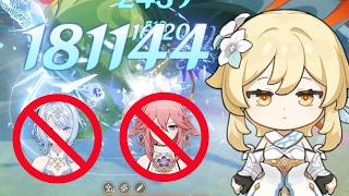 Is CRYO TRAVELER still viable WITHOUT ODETTE and YAE MIKO? | Genshin Impact Cryo Traveler Showcase