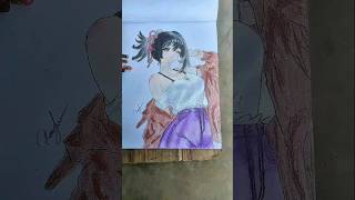 anime girl❤️🎨 art and tutorials#anime #drawing