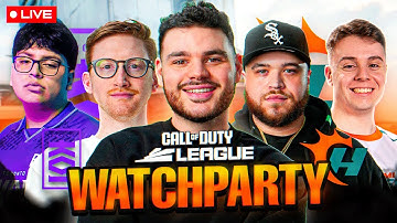 🔴LIVE - CDL WATCH PARTY!! TORONTO KOI vs MIAMI HERETICS | CDL MAJOR 1 WEEK 1 DAY 2