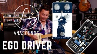 Anasounds Ego Driver | The Most Customisable Drive Pedal Ever? | Tone Tasting