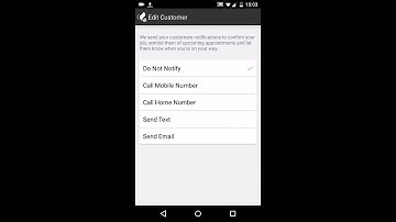 [Android] Set a customer