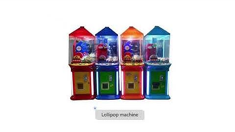 EPARK lollipop machine ， coin operated candy  vending game machine