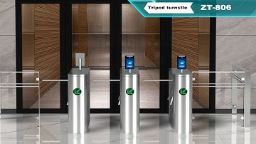 Access Control Tripod Turnstile Gate with Counter/Tripod Turnstile Parts/Automatic Tripod Turnstile