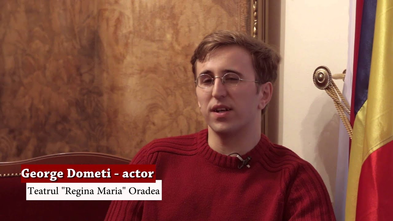 60 de ani de teatru romanesc la Oradea - George Dometi teatrillo de madera