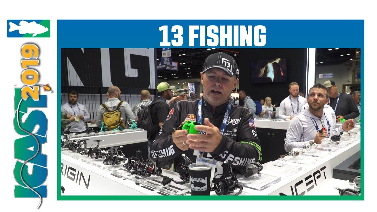 ICAST 2019 Videos - 13 Fishing Inception Sport Z Casting Reel w Dave Lefebre