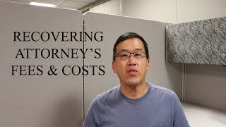 Recovering Attorney's Fees and Costs in CA - The Law Offices of Andy I. Chen