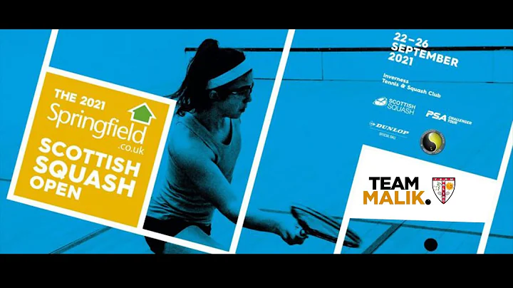 Springfield Scottish Squash Open 2021  Torrie Mali...