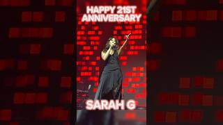 Happy 21st Anniversary Sarah Geronimo 🎉🎉🎉 #SARAHG #sarahgeronimo