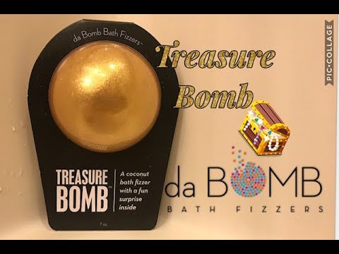 Da Bomb Bath Fizzers- Treasure Bomb | Review & Demo - YouTube
