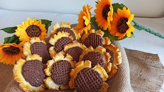 Az Malzemeli Lezzetli Bir Kurabiye Tarifi Ayçi̇çeği̇ Kurabi̇yesi̇