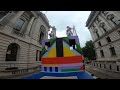 Queen's Platinum Jubilee Parade Trampwall Timelapse London  #timelapse   #trampoline    #trampwall