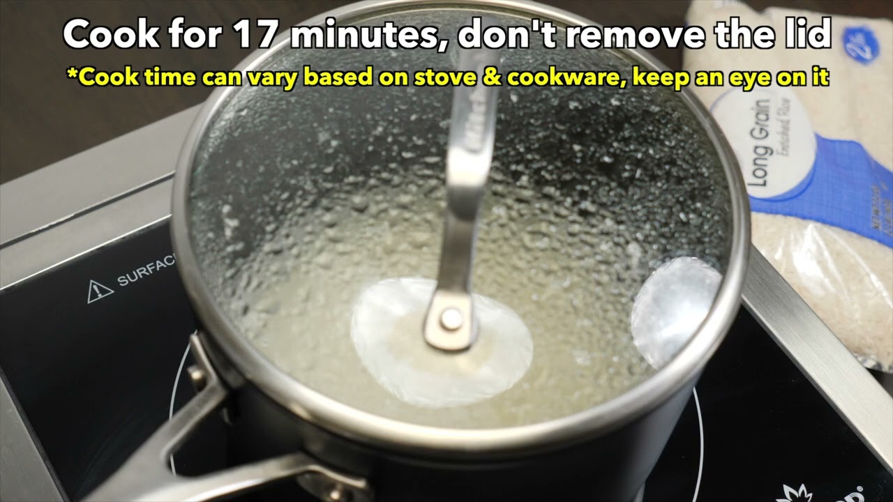 Video Editing,  (how to)...how to cook- white rice on stove