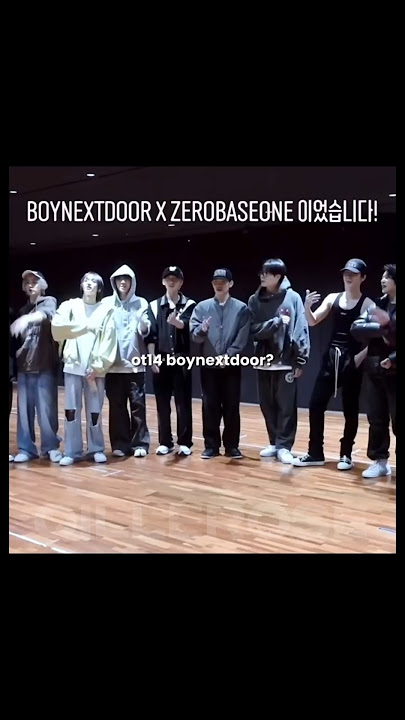 Never put ZB1 and BND in the same room🤣 #zerobaseone#boynextdoor#zb1#bnd#kpop#kpopedit