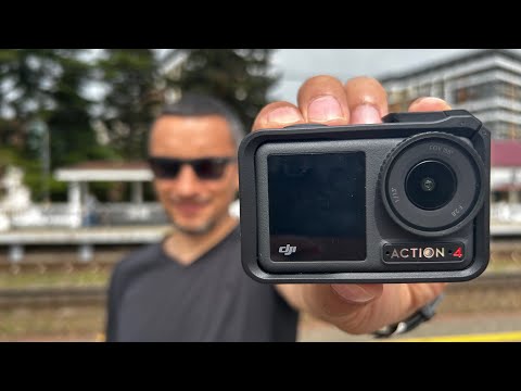 Видео: DJI Osmo Action 4 тест камеры для видеоблога. Не обзор