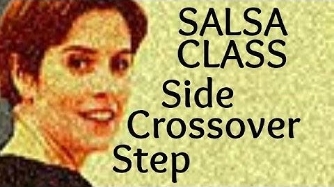 Salsa Basic Side Crossover Step for beginners 15/22