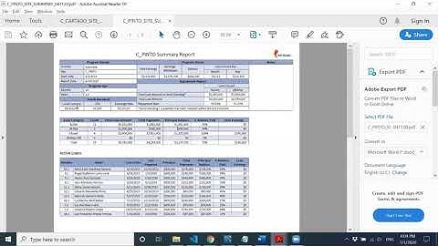 TCP Reporting Analyst Training Videos – Site Summary Review - Vid. 2. 2nd Checklist Intro