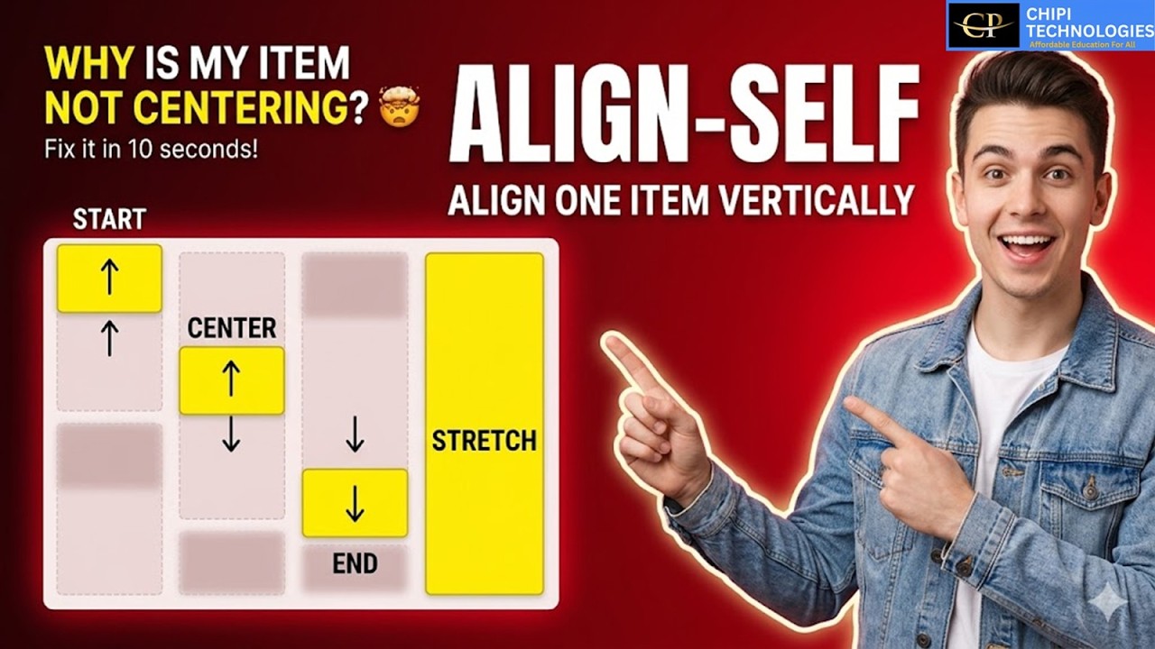CSS Grid Practical Tutorial in Hindi | Align Self - Session - 13 ...