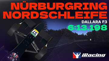 iRacing | Dallara F3 - Nürburgring Nordschleife - Formula C - S2 Week 3 | Hotlap