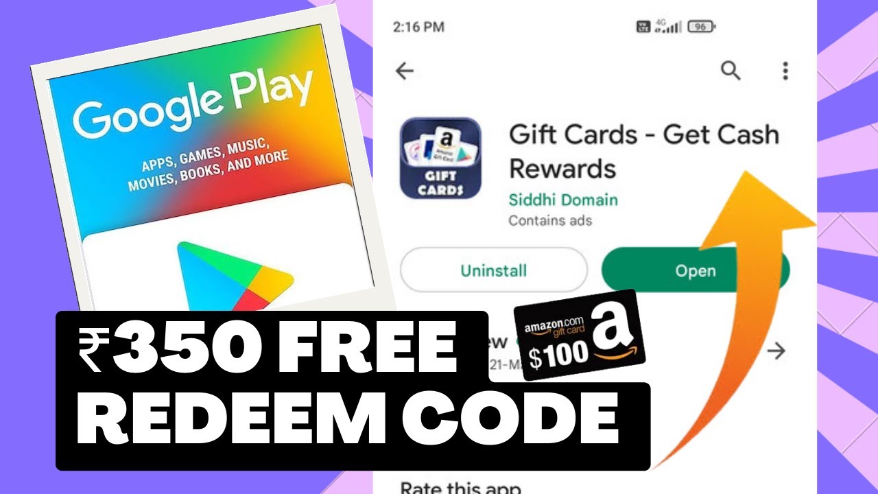  Google Play gift code - give the gift of games, apps