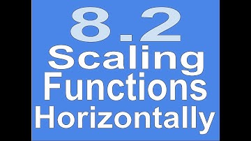 8.2 scaling functions horizontally