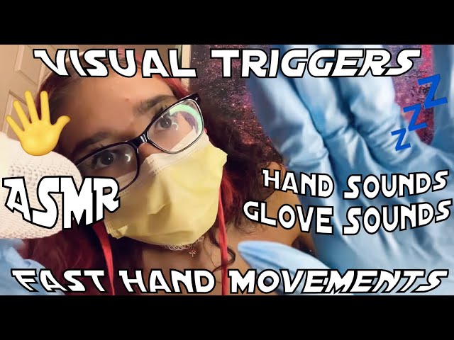 ASMR Hand Movements| Gloves + Mask for Relaxation & Sleep