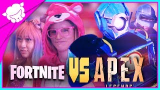 FortNite vs Apex Legends RAP BATTLE ft. PUBG - RAP BATTLE ROYALE