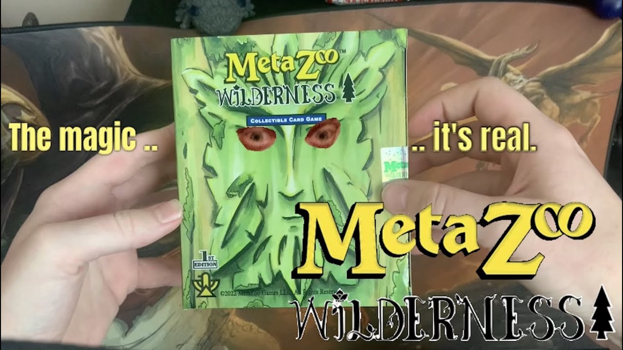 The Faces Speak..and They Like Card Games - Unboxing a MetaZoo Wilderness SpellBook