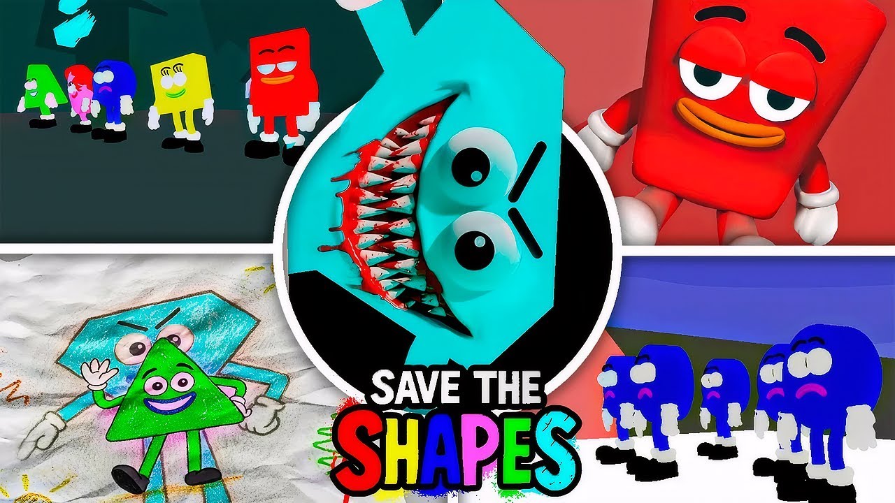 Save the Shapes - All Secrets (Geometry Horror Showcase) - YouTube