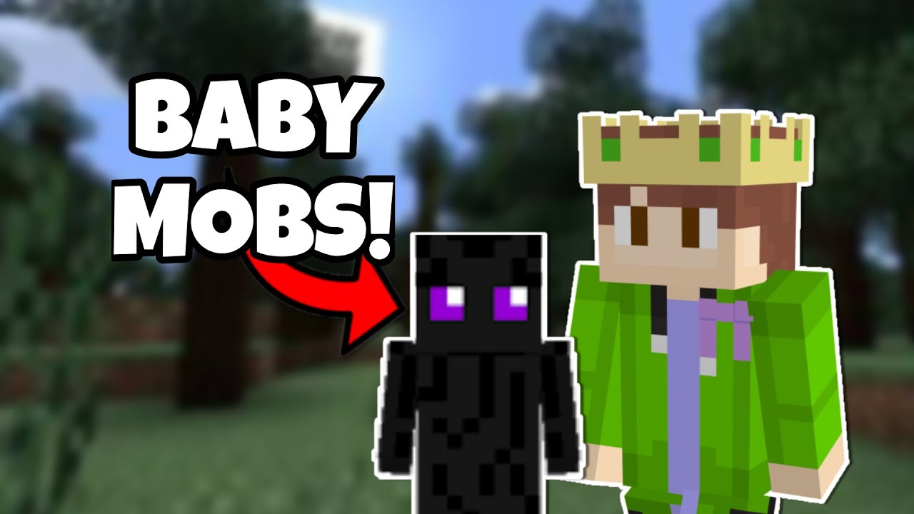Baby Mobs in Minecraft? #shorts