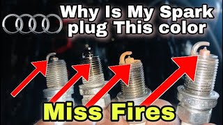 AUDI B7/B8/B9 Horsepower Loss |HowTo Read Your Spark Plugs Color And Know If You Are Loosing Power
