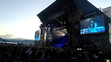Iron Maiden intro Fear of the Dark Resurrection Fest 2016