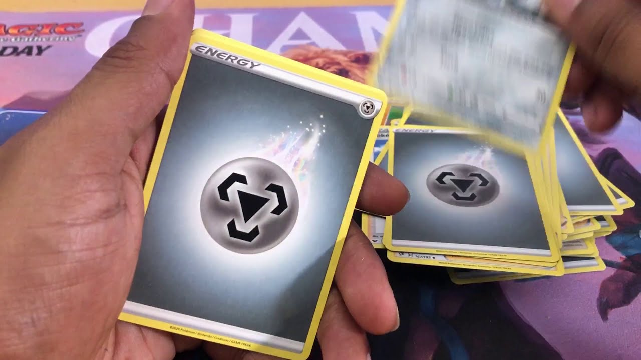 Sword and Shield Rebel Clash Zacian Deck Opening