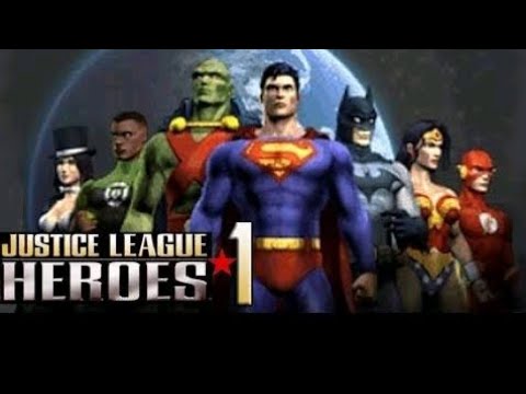 Justice League Heroes Walkthrough Part 1 GAME Longplay (PSP, PS2, XBOX)
