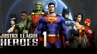 Justice League Heroes Walkthrough Part 1 GAME Longplay (PSP, PS2, XBOX)