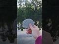 Only one person will ever skim this stone 🪨Will anyone see it again? #outdoors #nature #rockskipping