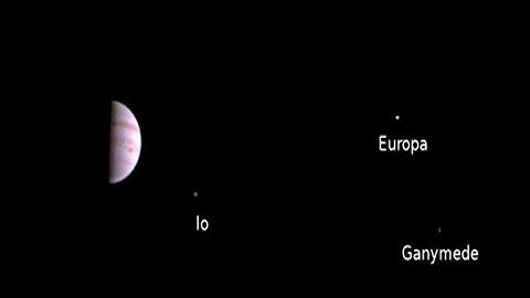 Spacecraft Juno sends images of first in-orbit view of Jupiter