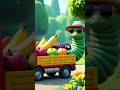 Worm’s Family Reunion 🍎🐛 | Apple and Worms Part 2#shortsfeed