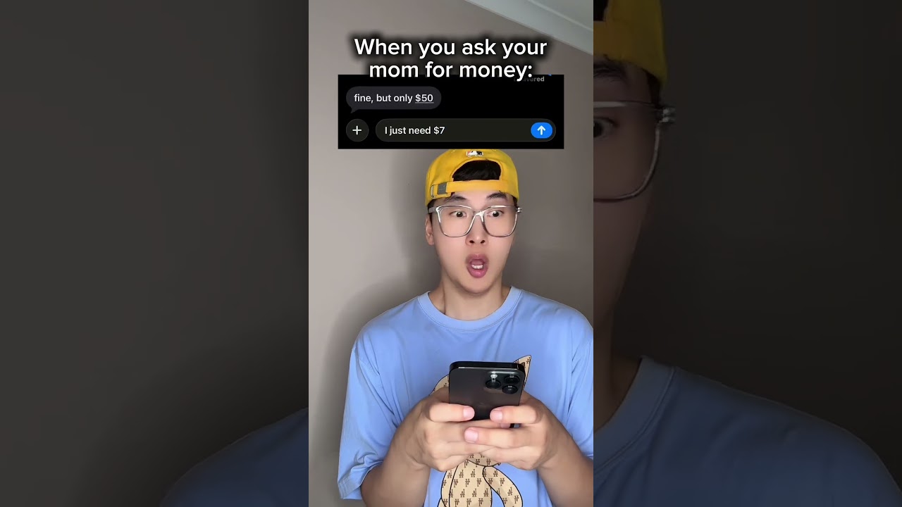 Asking My Mom for Money Be Like 🤣
