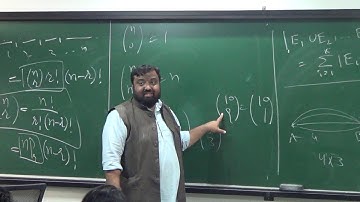 Lecture 1 (Part 1) Combinatorial Analysis; Binomial and Multinomial coefficients and formulas
