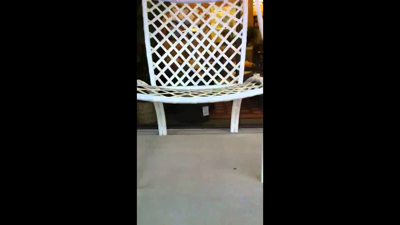 The World's Largest Patio Chair - YouTube