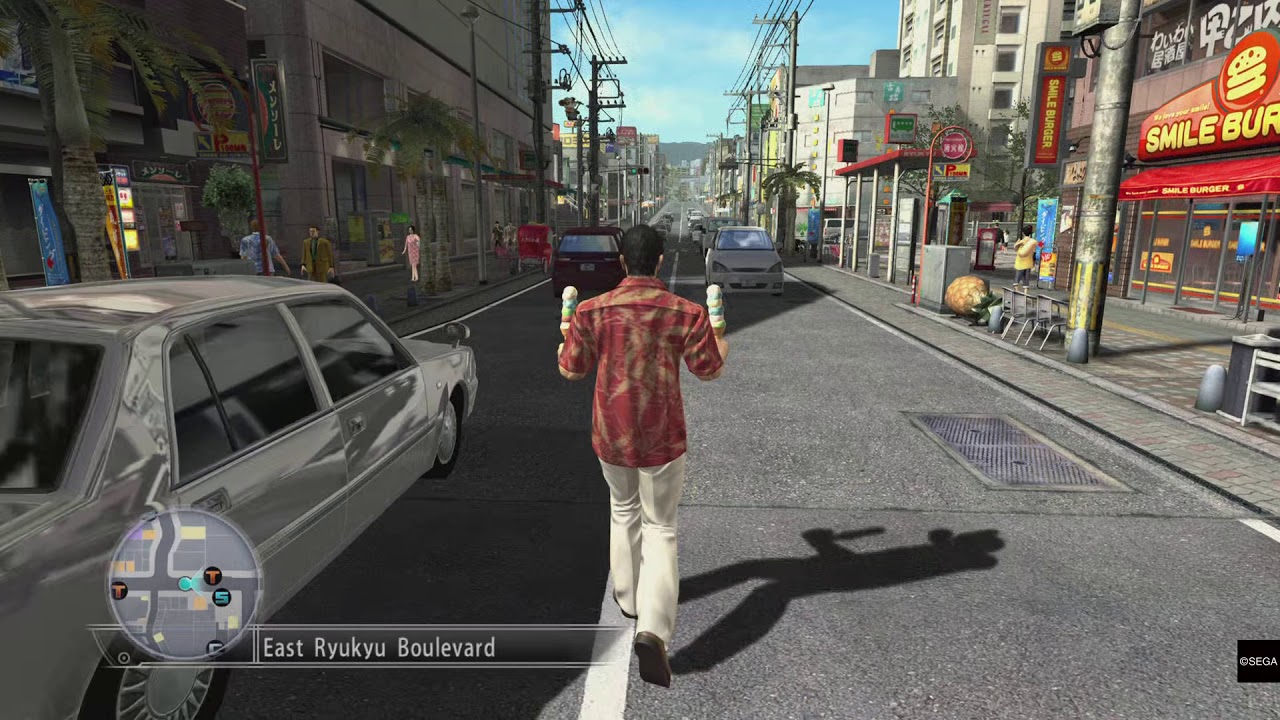 YAKUZA 3 Remastered - Ice cream delivery the Kiryu way - YouTube