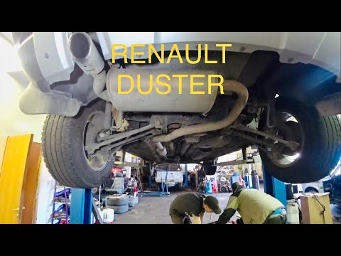 RENAULT DUSTER замена резонатора на пламегаситель