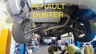 RENAULT DUSTER замена резонатора на пламегаситель