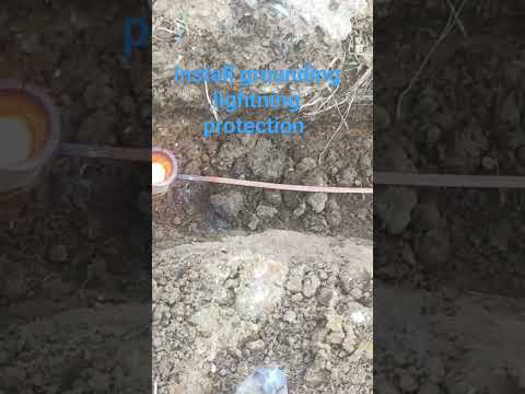 Install grounding lightning
