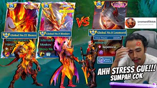 KETEMU LEOMORD TIKTOK DI RANK !! MMR Para Top Global Dipertaruhkan, Match Ngeri Hard Game Parah😱☠️